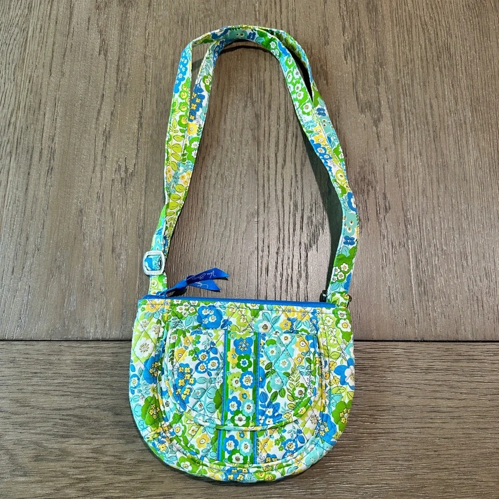 Vera Bradley Bag Crossbody Shoulder Bag Floral Print